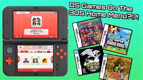 ds on 3ds|nds games on 3ds homebrew.